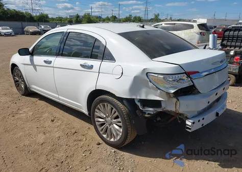 2011 Chrysler 200 Limited from USA, damaged, VIN 1C3BC2FB4BN548369